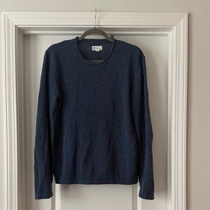 Blue Roll Neck Gap Long Sleeve